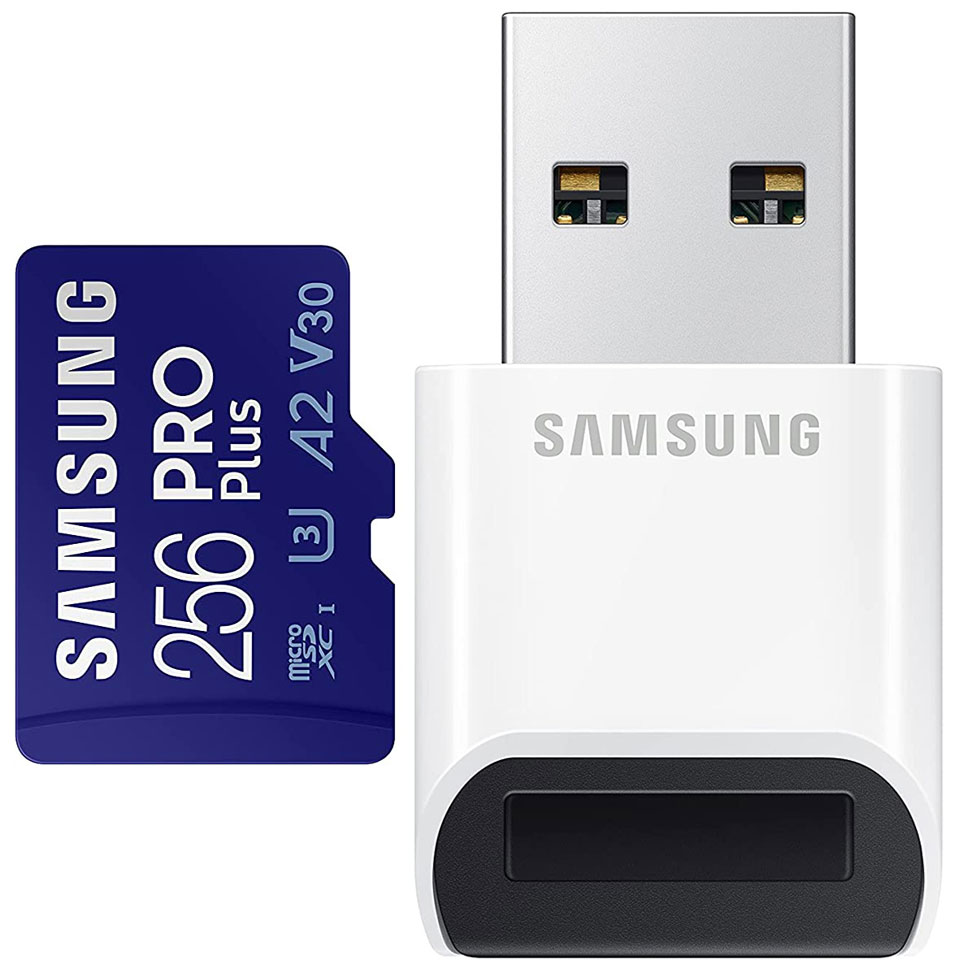 Samsung Pro Plus 256GB microSDXC & Reader