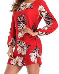 Sattaj Flower Printed Spring Dress