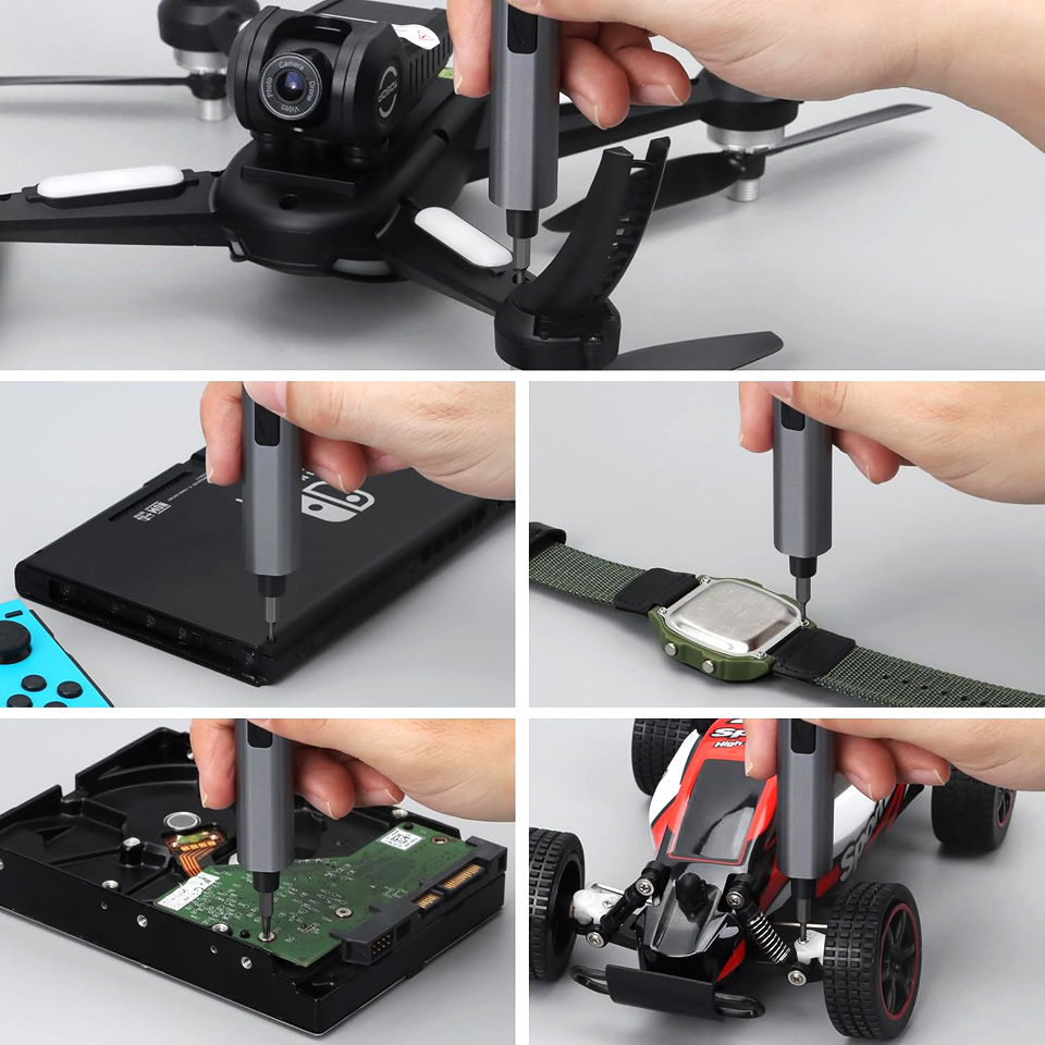 SHARDEN Mini Electric Screwdriver Kit