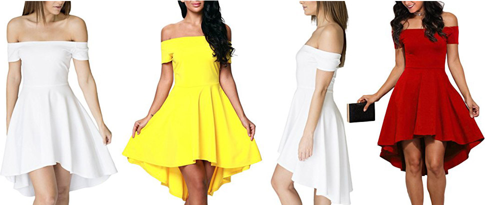 Sidefeel Off Shoulder Dress