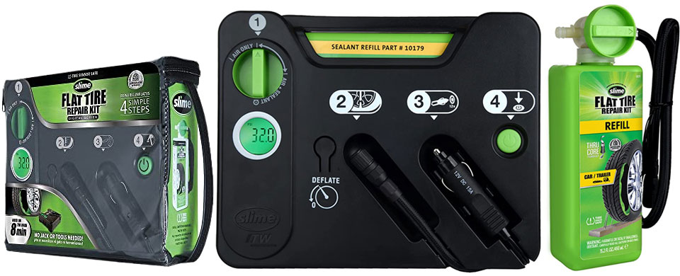 Slime Flat Tire Digital Repair Kit