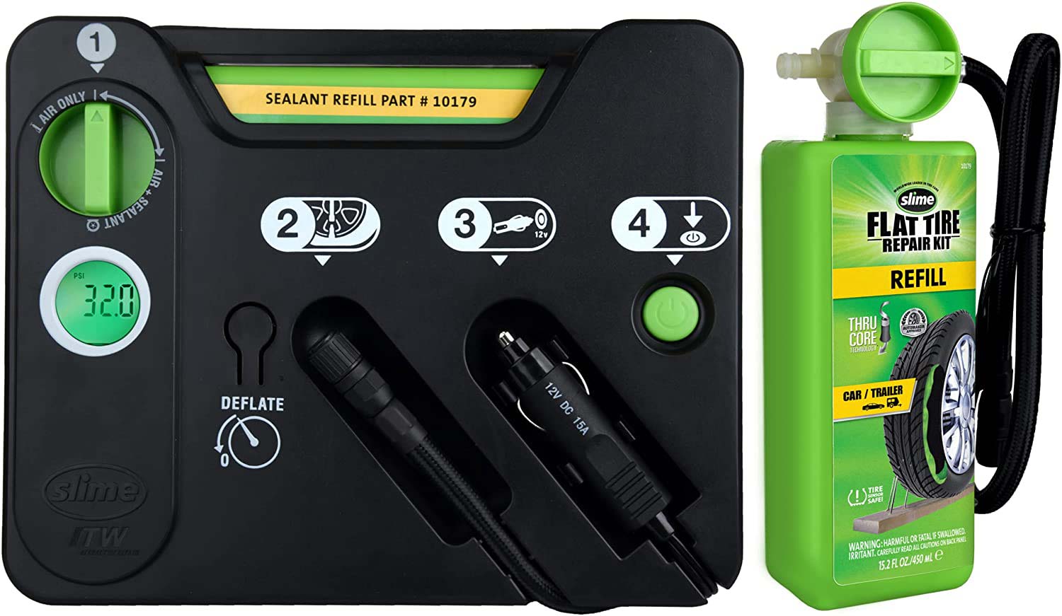 Slime Digital Flat Tire Repair Kit