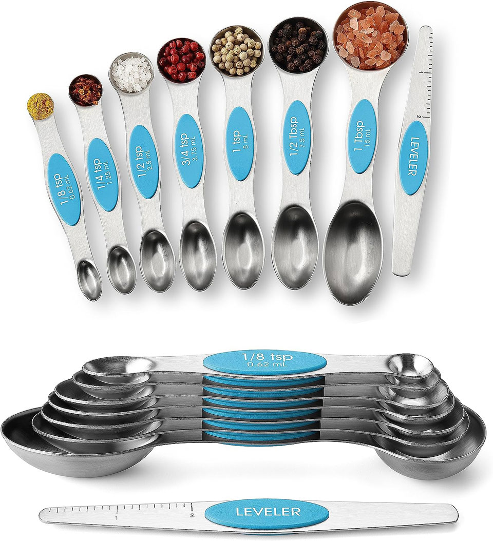 Spring Chef Magnetic Measuring Spoons Set