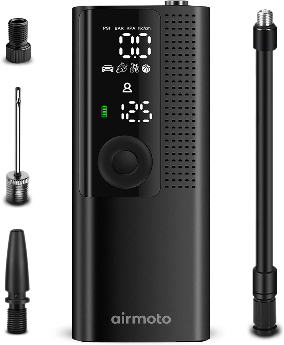 The Airmoto Portable Tire Inflator