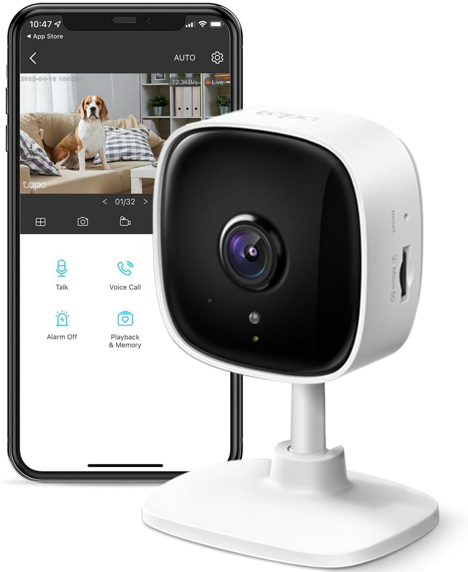 TP-Link Tapo 1080P Indoor Security Camera