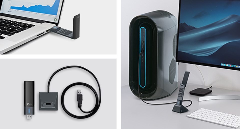 TP-Link WiFi 6E USB Adapter For Desktop PC