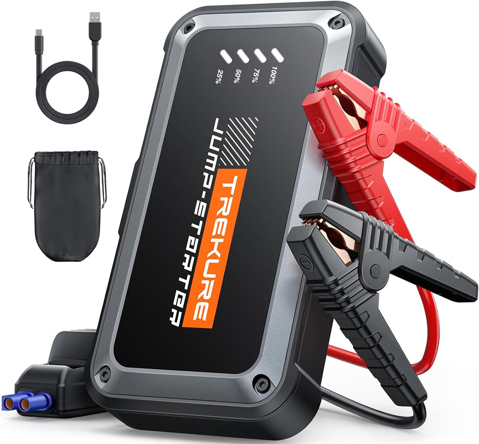 TREKURE Portable Car Battery Jump Starter