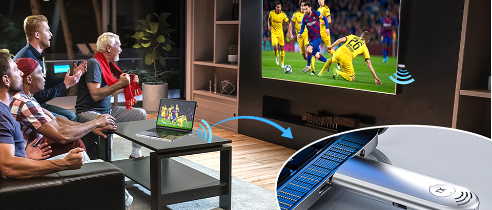 TTQ Wireless HDMI Extender 4K Supported