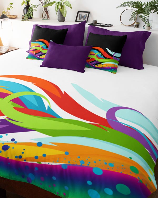 TW2US Summer - Color Is Everything Duvet