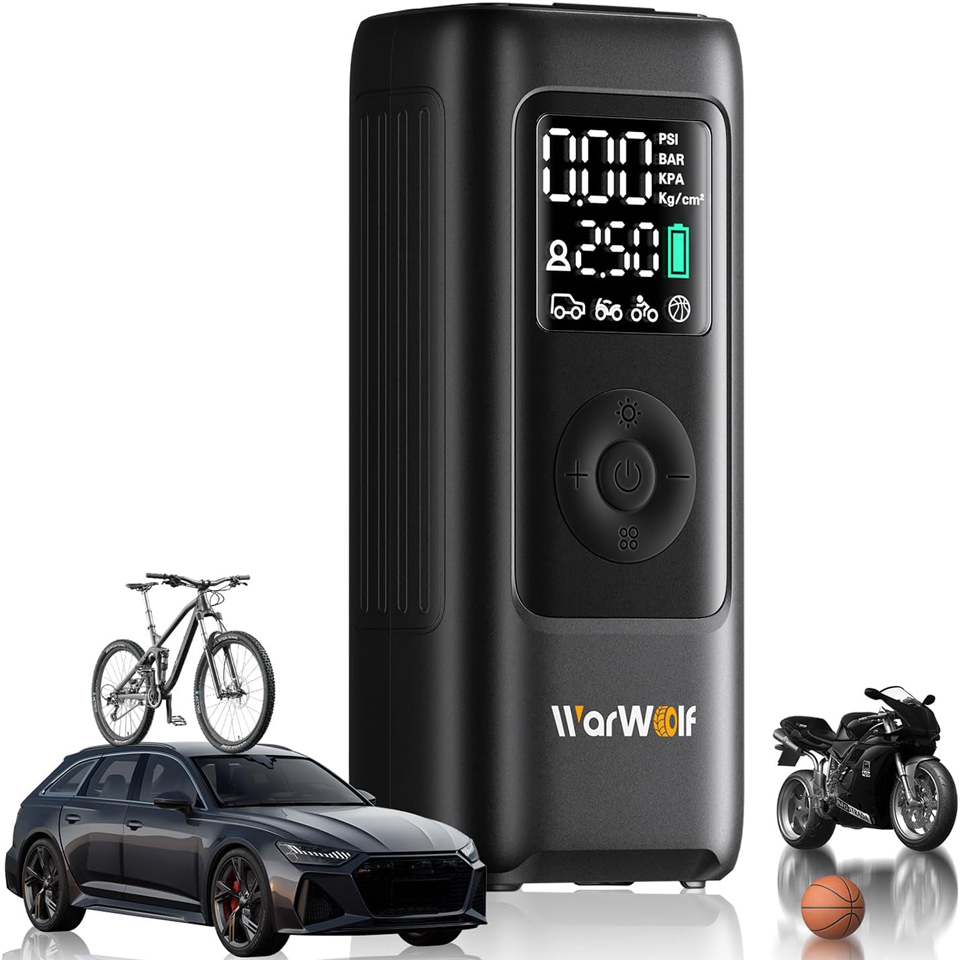 WarWolf Portable Tire Inflator Air Compressor