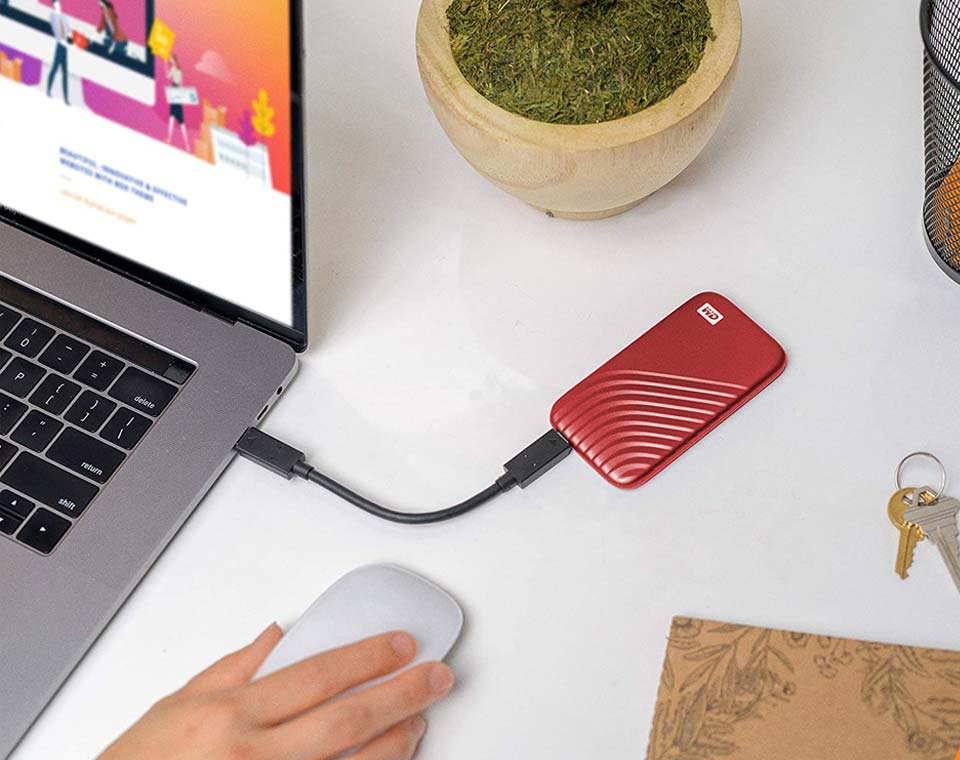 WD 2TB My Passport SSD Portable External Drive