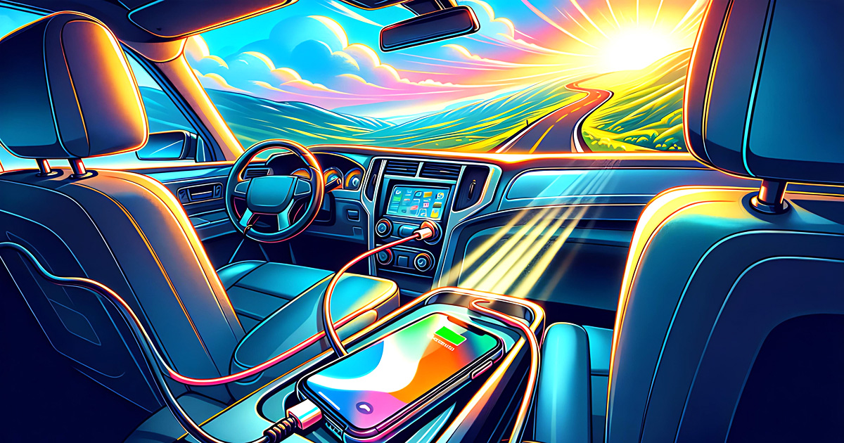 Portable Car phone chargers