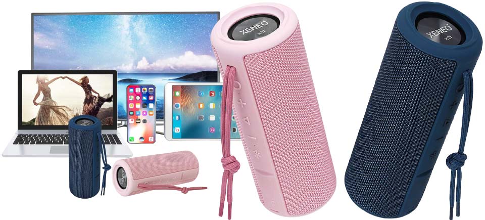 Xeneo Bluetooth Speaker With FM Radio And Micro SD Slot