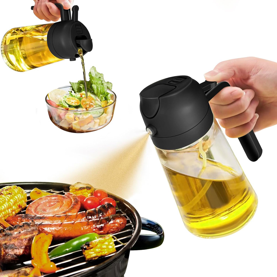 YARRAMATE 2-In-1 Olive Oil Sprayer For Cooking