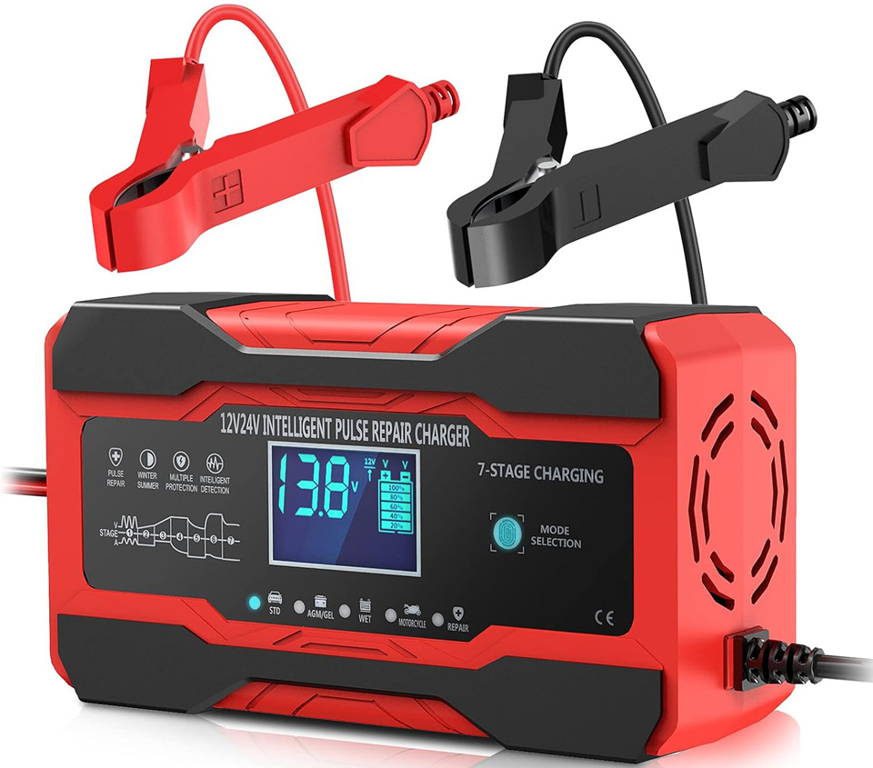 YONHAN Fully-Automatic Smart Car Battery Charger